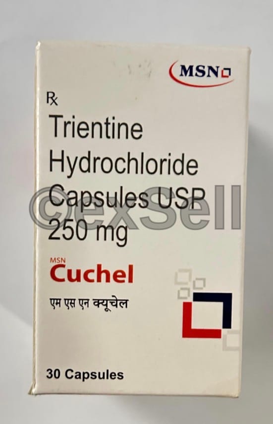 Cuchel 250mg Capsule 250mg Capsule – Trientine Hydrochloride (250mg)