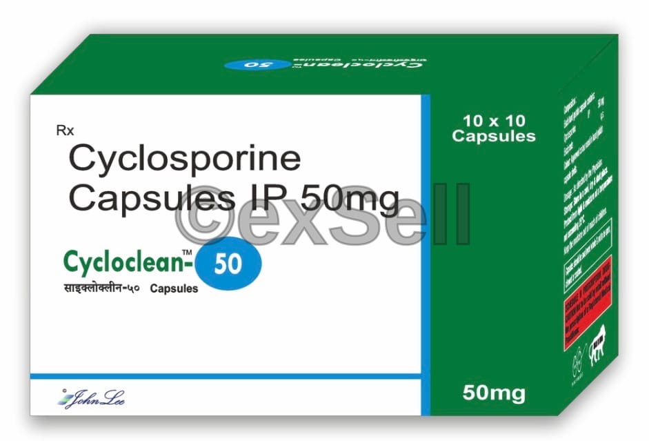 Cycloclean 50mg Capsule 50mg Tablet – Cyclosporine (50mg)