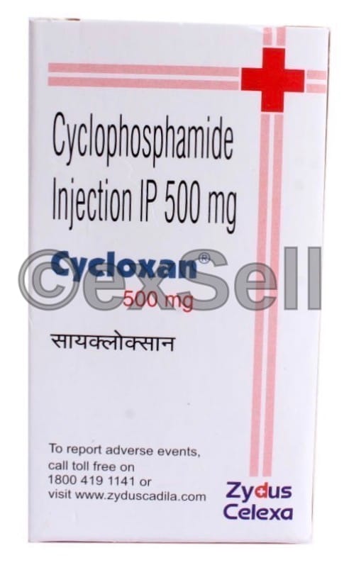 Cycloxan 500mg Injection 500mg Vial – Cyclophosphamide (500mg)
