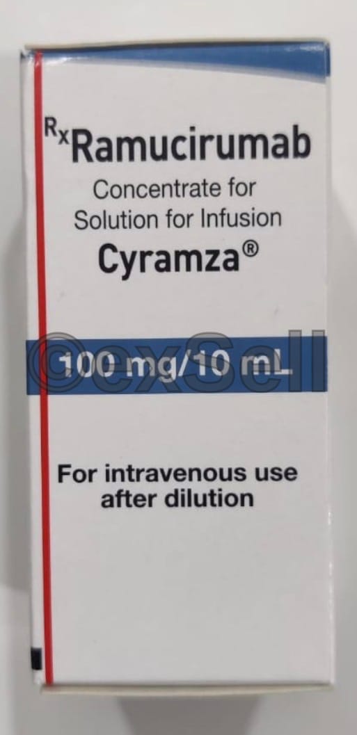 Cyramza 100mg Injection 100mg Vial – Ramucirumab (100mg)