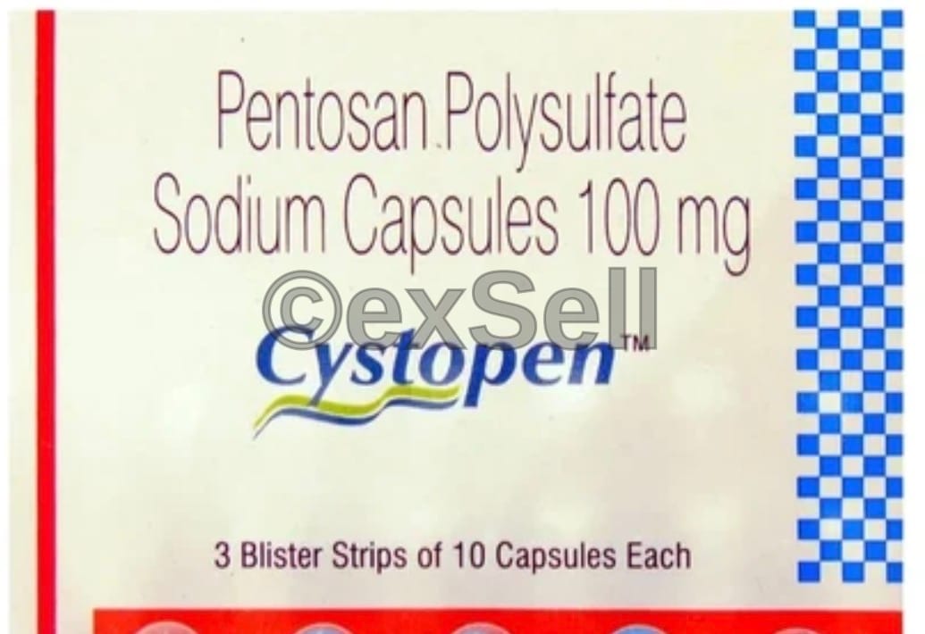 Cystopen Capsule 100mg Capsule – Pentosan polysulfate sodium (100mg)