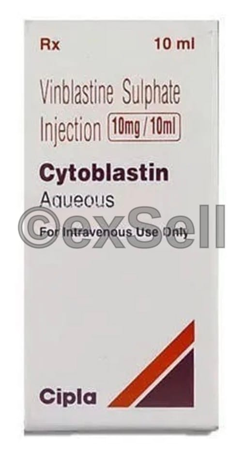 Cytoblastin 10mg Injection 10mg Vial – Vinblastine (10mg)