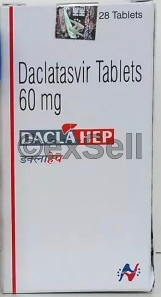 Daclahep 60mg Tablet 60mg Tablet – Daclatasvir (60mg)