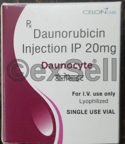 Daunocyte 20mg Injection 20mg Vial – Daunorubicin (20mg)