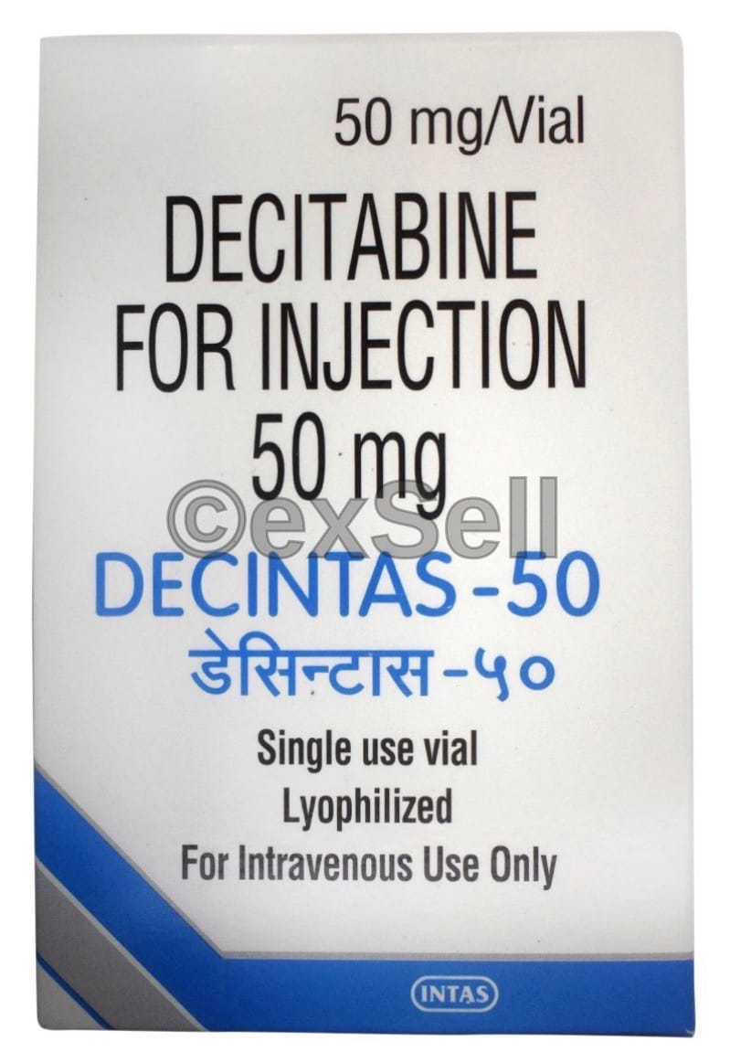 Decintas 50mg Injection 50mg Vial – Decitabine (50mg)