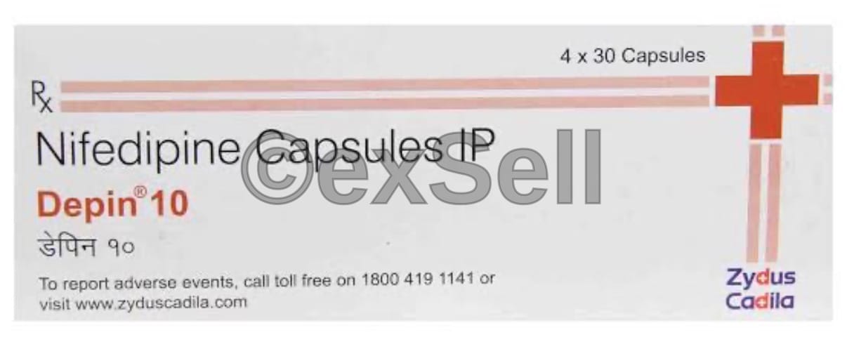 Depin 10mg Capsule 10mg Capsule – Nifedipine (10mg)