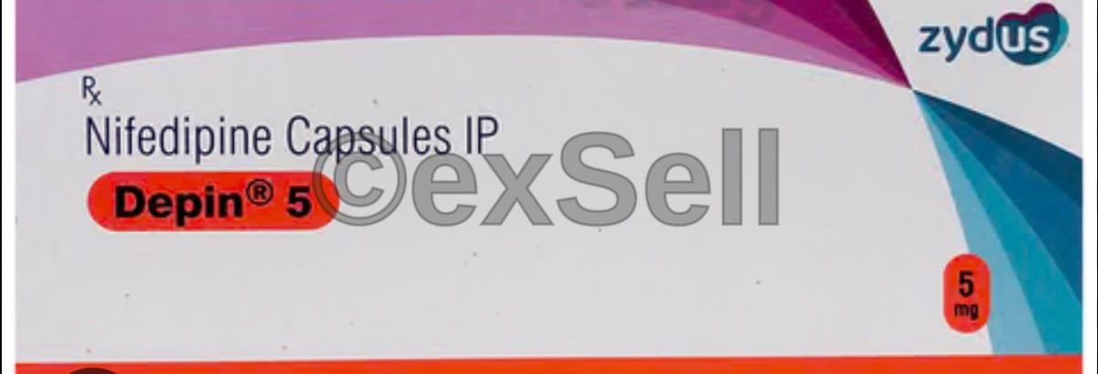 Depin 5mg Capsule 10mg Capsule – Nifedipine (10mg)