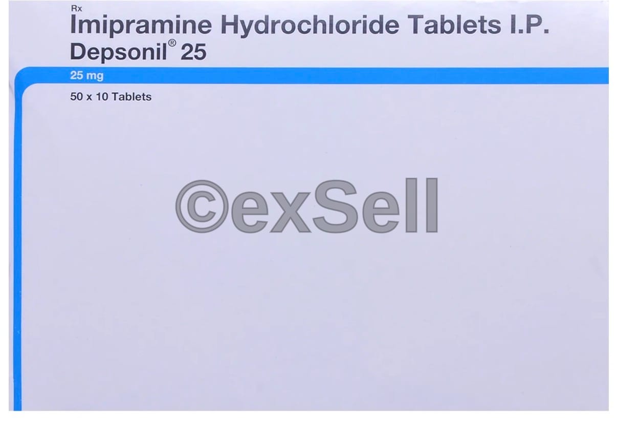 Depsonil 25mg Tablet 25mg Tablet – Imipramine (25mg)