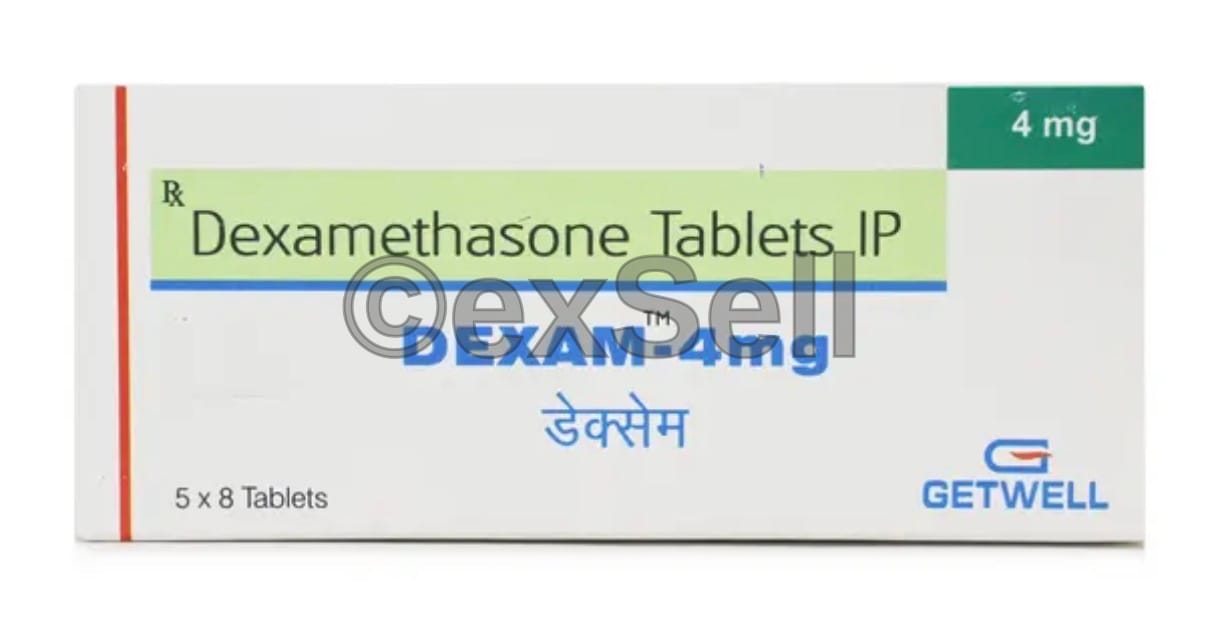 Dexam 4mg Tablet 4mg Tablet – Dexamethasone (4mg)