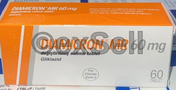Diamicron MR 60mg Tablet