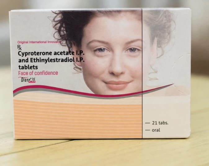 Diane 35 2 mg + 0.035 mg Tablets – Cyproterone (2 mg)+ Ethinyl Estradiol (0.035 mg)