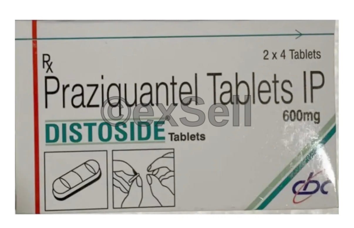 Distoside Tablet 600mg Tablet – Praziquantel (600mg)