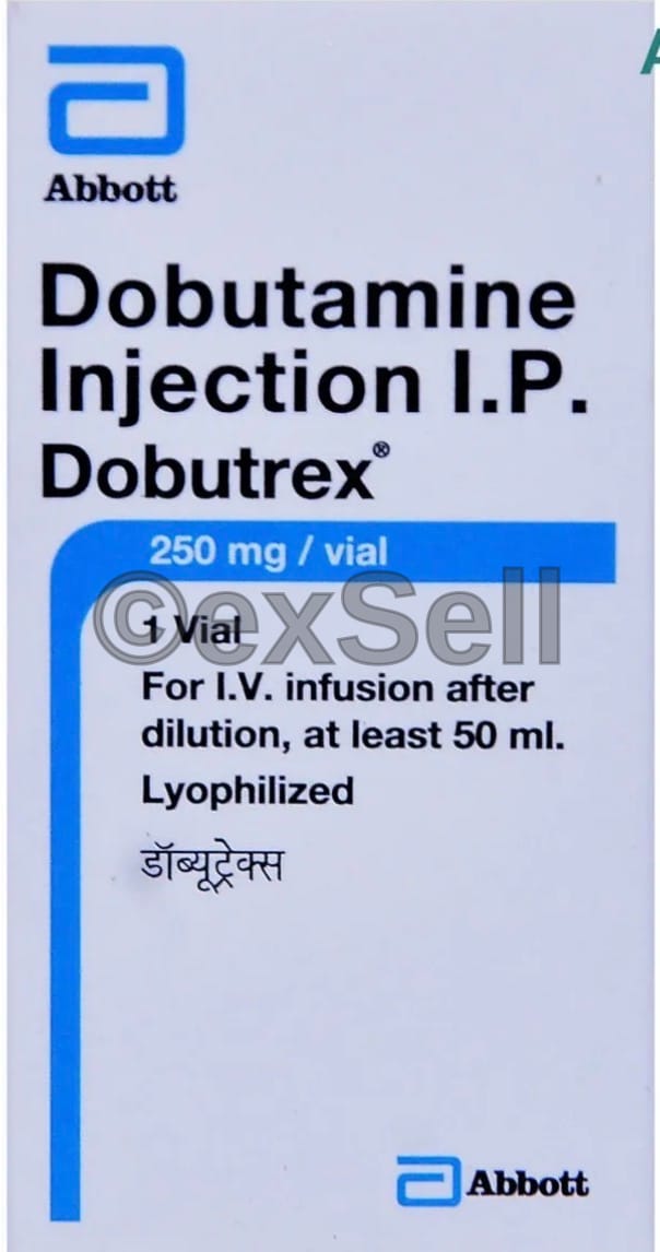 Dobutrex 250 mg Injection 250mg Vial – Dobutamine (250mg)