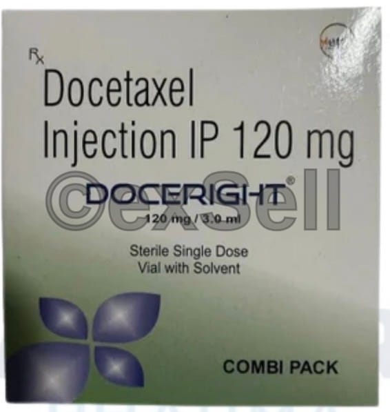 Doceright 120mg Injection 120mg Vial – Docetaxel (120mg)
