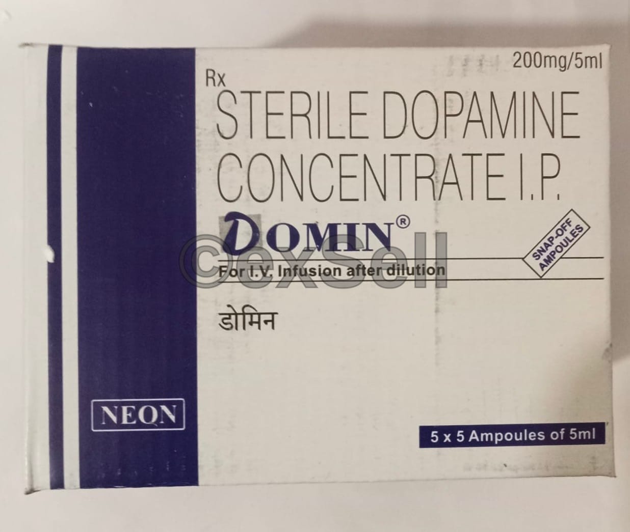 Domin 200 mg Injection 200 mg Injection – Dopamine-200 mg