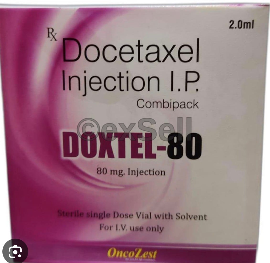 Doxtel 80mg Injection 80mg Vial – Docetaxel (80mg)
