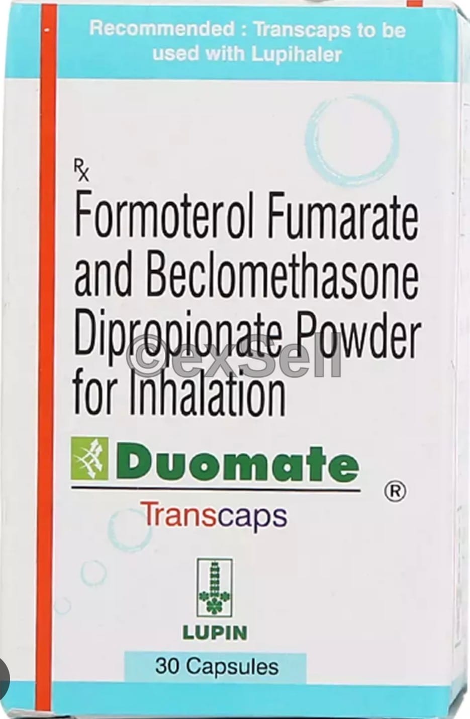 Duomate Transhaler 100mcg/6mcg Inhaler – Formoterol Fumarate (100mcg) and Beclomethasone Dipropionate Powder(6mcg)
