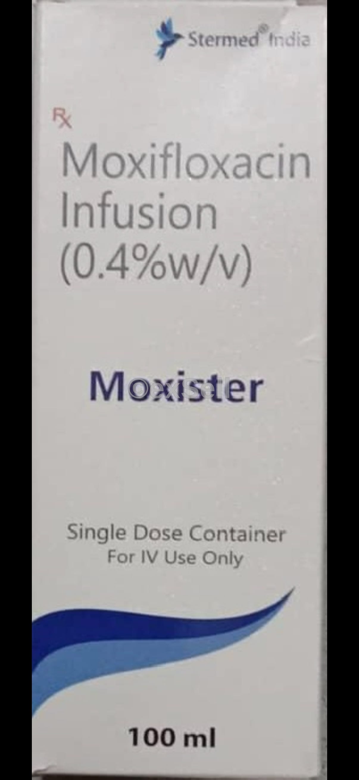Moxister 100 ml 400 mg Vial – Moxifloxacin 0.4 %