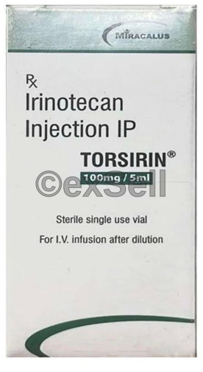 Torsirin 100mg/5ml Injection 100mg/5ml Injection – Irinotecan (100mg/5ml)
