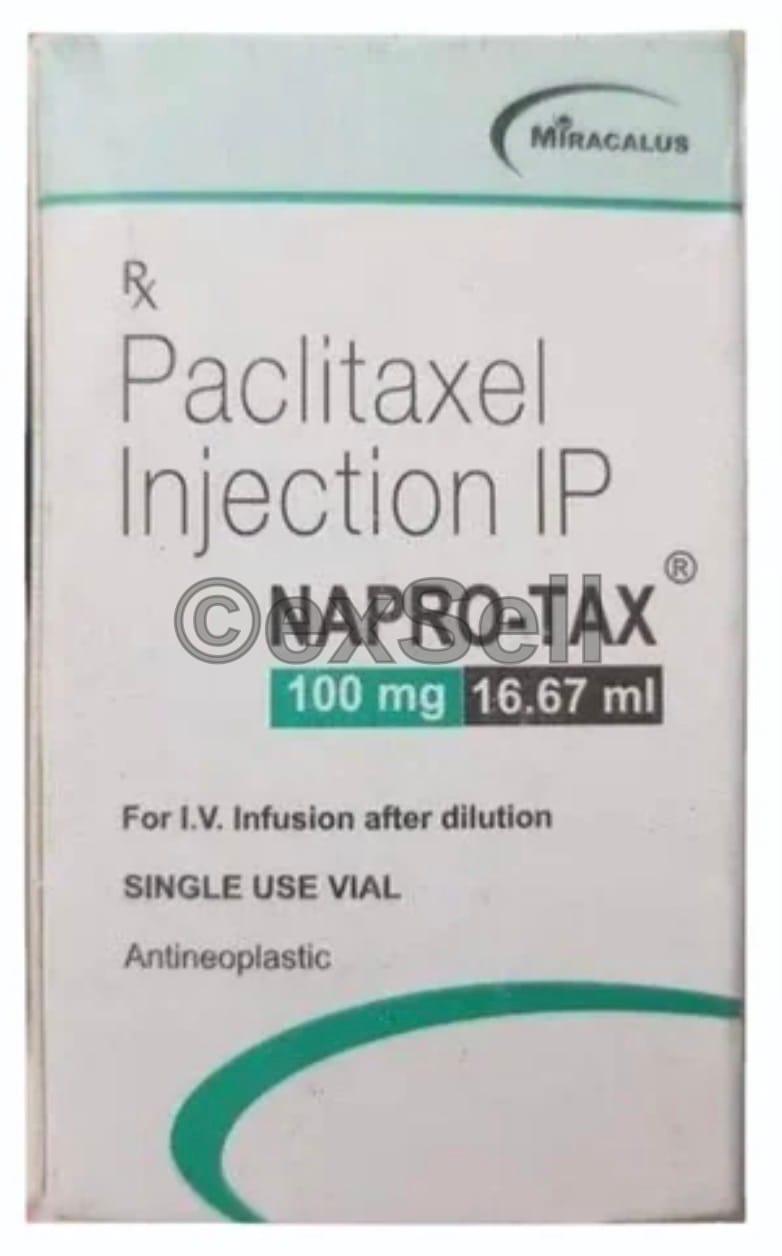 Napro-tax 100 mg Injection 100 mg Injection – Paclitaxel 100 mg