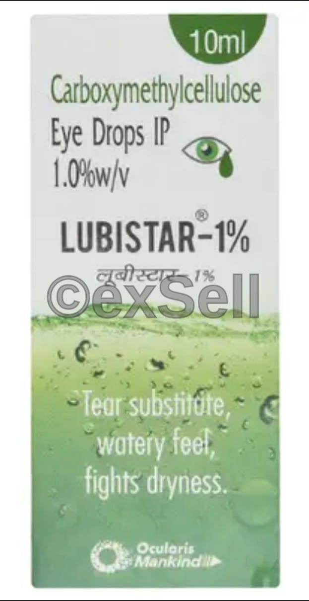 Lubistar 1% Eye Drop 1% Eye Drop – Carboxymethylcellulose (1%)