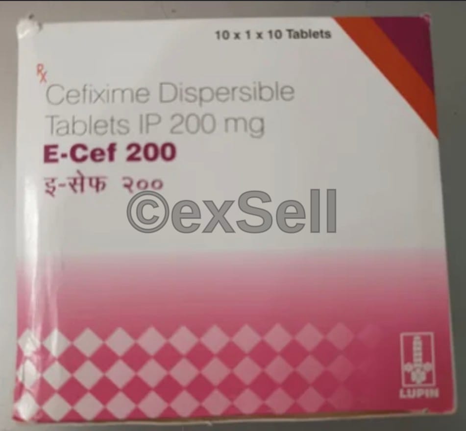 E Cef 200mg Tablet 200mg Tablet – Cefixime (200mg)