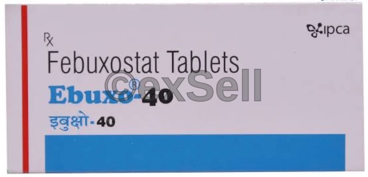 Ebuxo 40mg Tablet 40mg Tablet – Febuxostat (40mg)