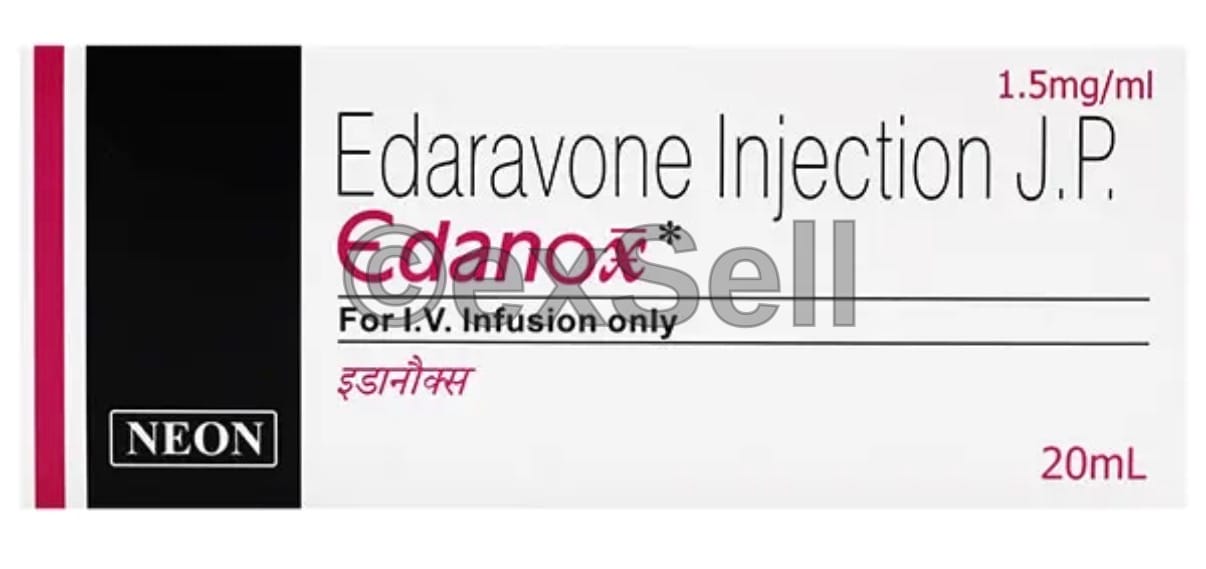 Edanox 1.5mg Injection 1.5mg Vial – Edaravone (1.5mg)