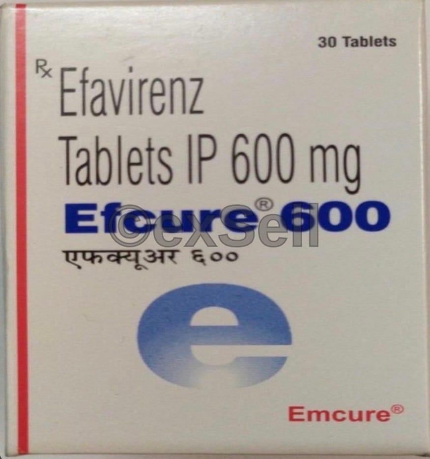 Efcure 200mg Tablet 200mg Tablet – Efavirenz (200mg)