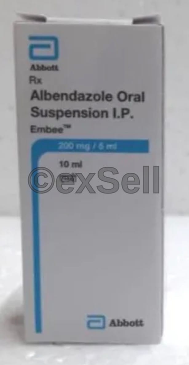 Embee 200 MG Suspension 200 mg Oral Suspension – Albendazole 200 mg