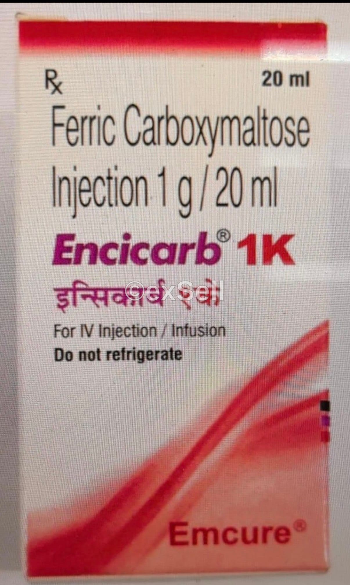 Encicarb 100mg Injection 100 mg Vial – Elemental Iron (100mg)