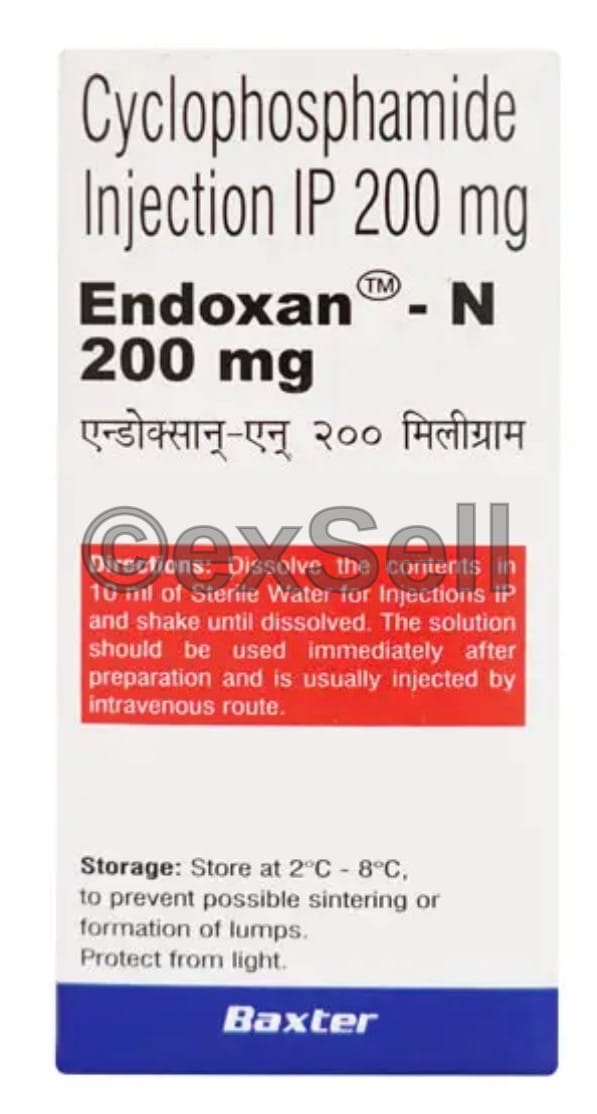 Endoxan N 200mg Injection 200mg Vial – Cyclophosphamide (200mg)