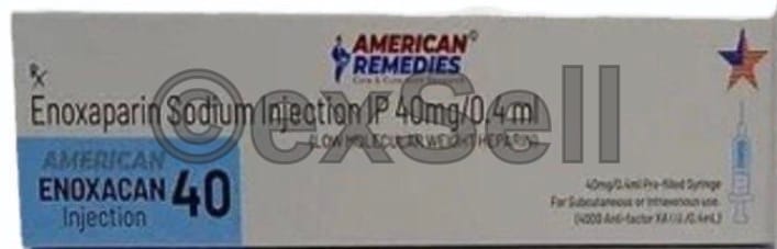 Enoxacan 40mg 40mg/0.4ml Pre-filled Syringe – Enoxaparin (40mg/0.4ml)