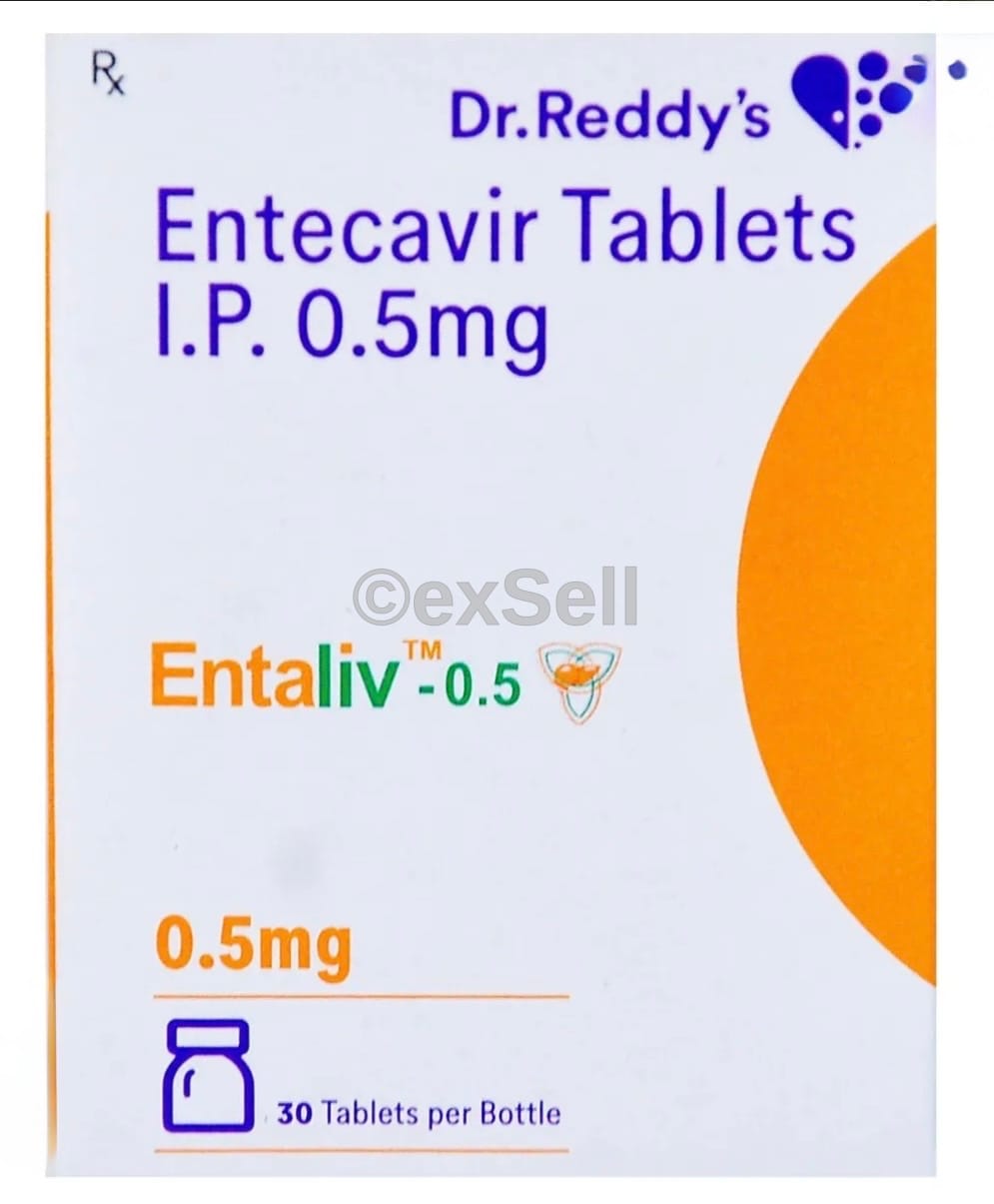 Entaliv 0.5 Tablet 0.5 mg Tablets – Entecavir (0.5mg)