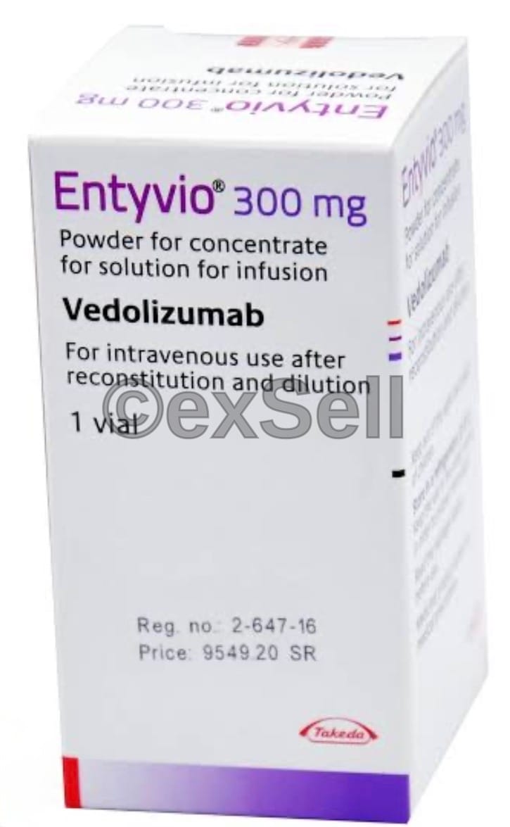 Entyvio Injection 300 mg 300 mg Injection – Vedolizuman SDV 300MG