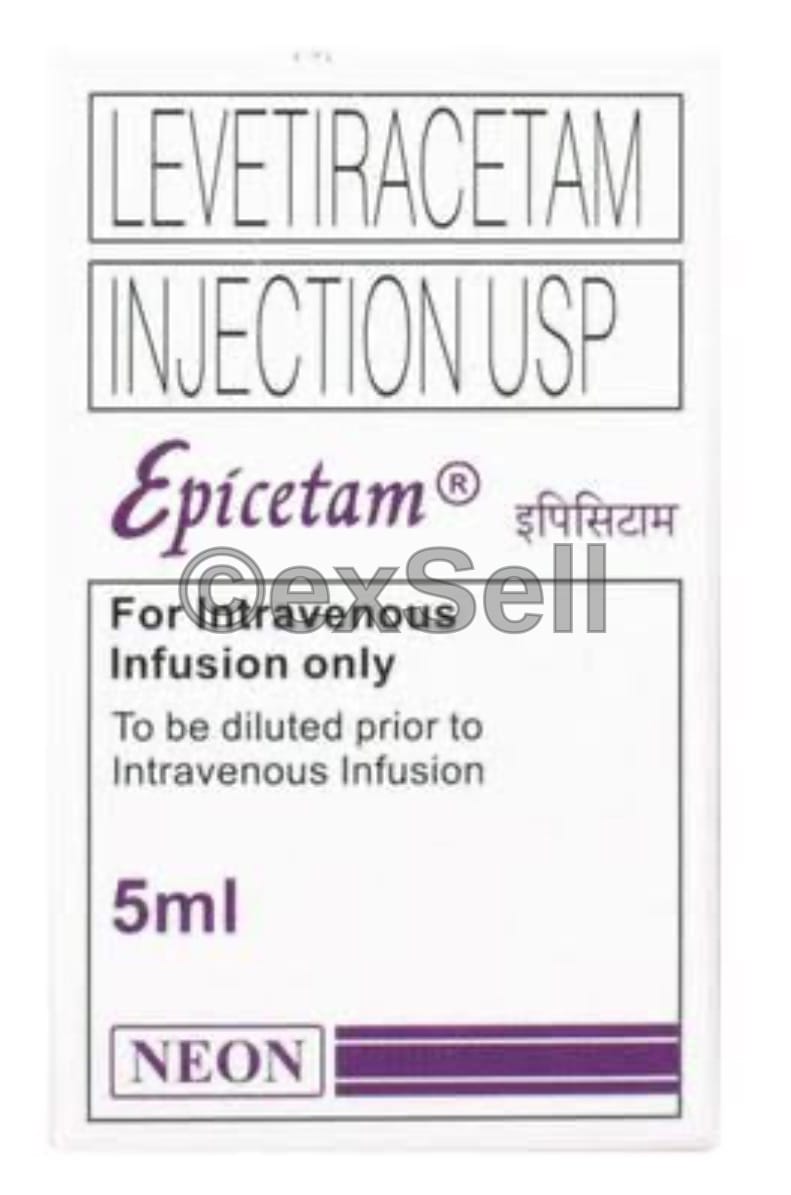 Epicetam Injection 500mg Vial – Levetiracetam (500mg)
