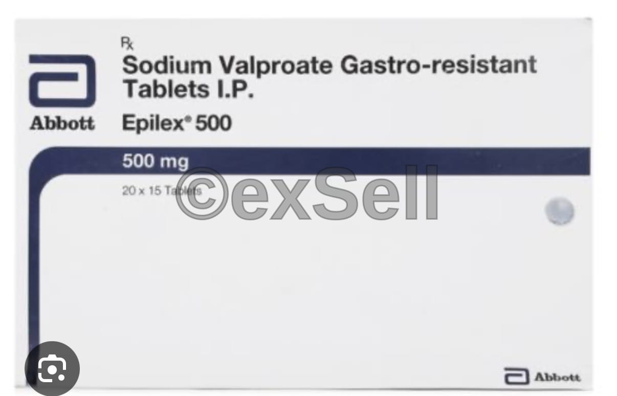Epilex 500mg Tablet 500mg Tablet – Sodium Valproate (500mg)