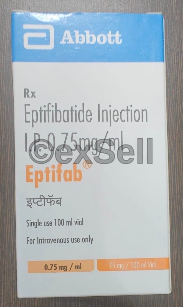 Eptifab 0.75mg/ml Injection 0.75mg/ml Infusion – Eptifibatide (0.75mg/ml)