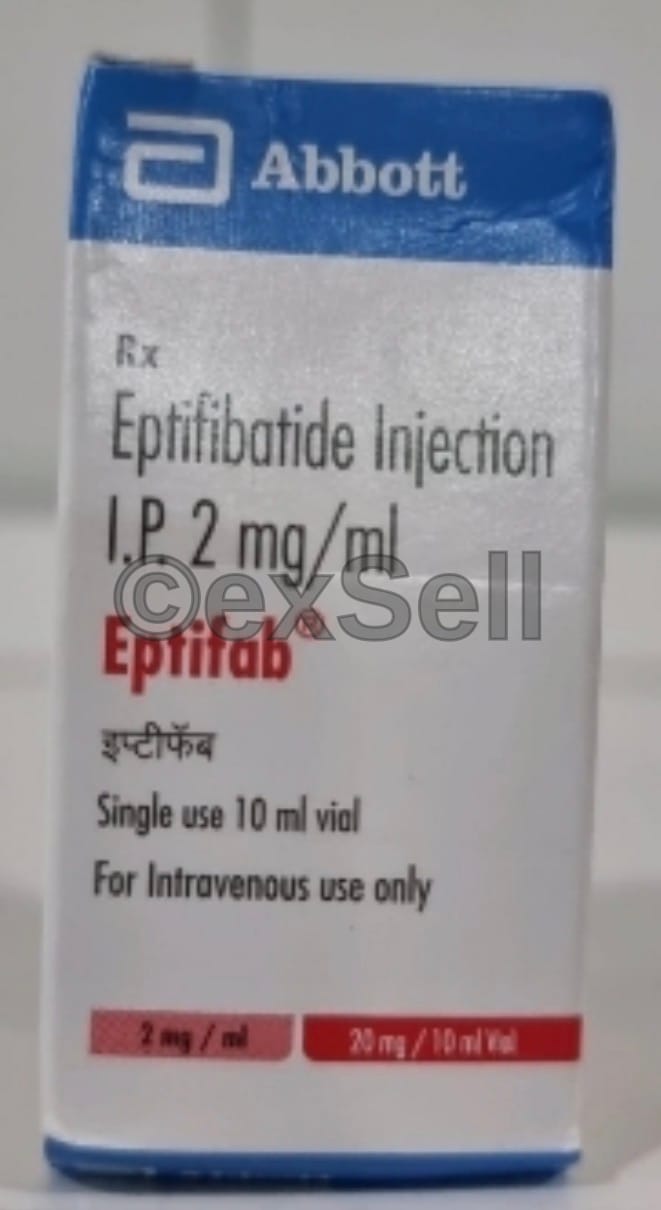 Eptifab 2mg/ml Injection 2mg Vial – Eptifibatide (2mg/ml)