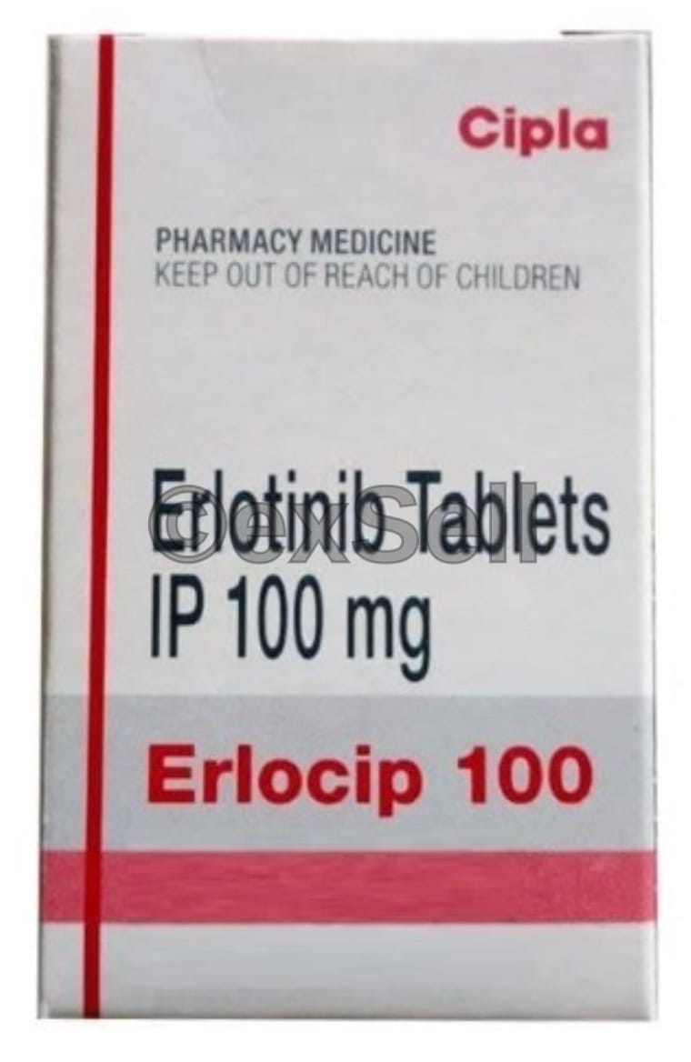Erlocip 100mg Tablet 100mg Tablet – Erlotinib (100mg)