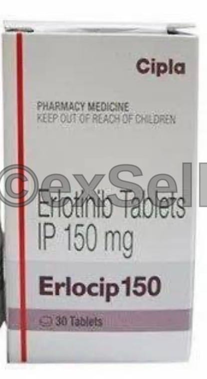 Erlocip 150mg Tablet 150mg Tablet – Erlotinib (150mg)