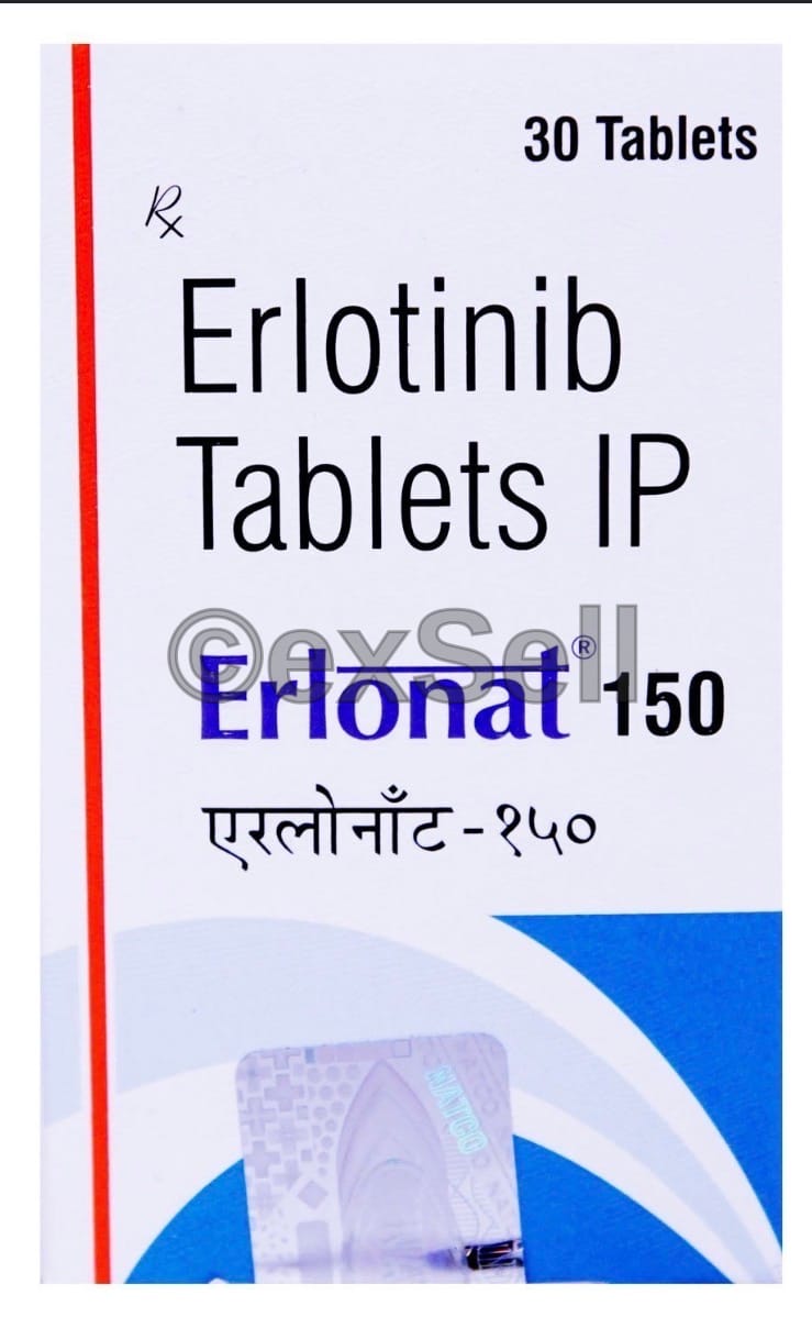 Erlonat 150mg Tablet 150mg Tablet – Erlotinib (150mg)
