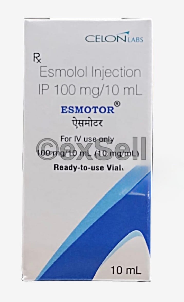Esmotor 100mg Injection 100mg Injection – Esmolol (100mg)