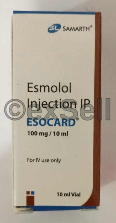 Esocard 100mg Injection 10 ml in 1 vial Injection – Esmolol (100mg)