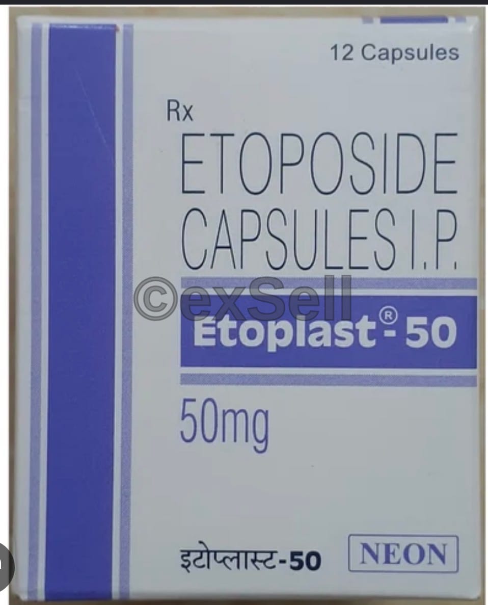 Etoplast 50mg Injection 50 mg Vial – Etoposide (50mg)