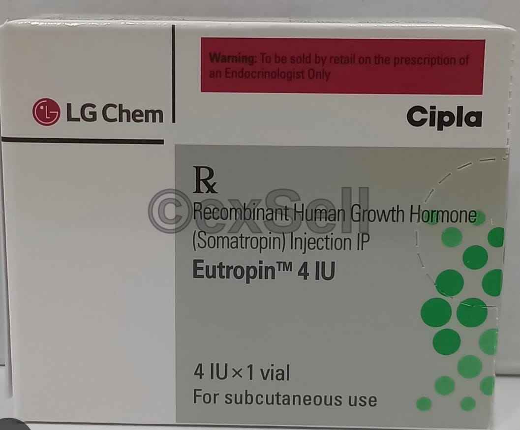 Eutropin 4IU Injection 4IU Vial – Somatropin (4IU)