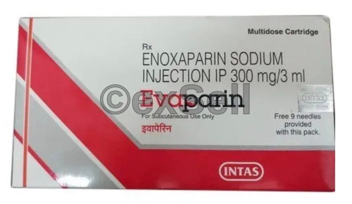 Evaparin Injection 300mg Cartidge – Enoxaparin (300mg)