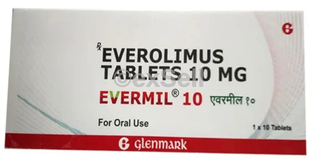 Evermil 10 Tablet 10 mg Tablets – Everolimus (10mg)