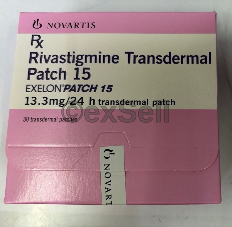 Exelon Patch 15 27mg Transdermal patches – Rivastigmine (27mg)