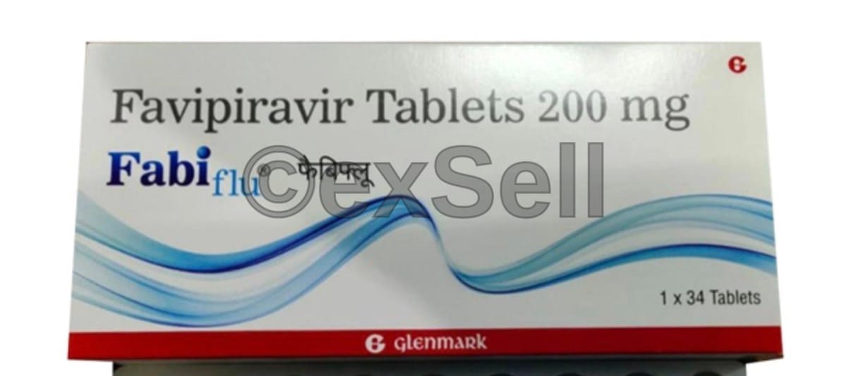 Fabiflu 200mg Tablet 200mg Tablet – Favipiravir (200mg)